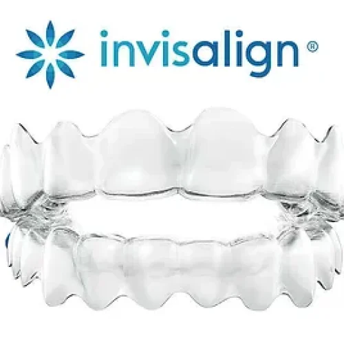A picture of an invisalign logo.